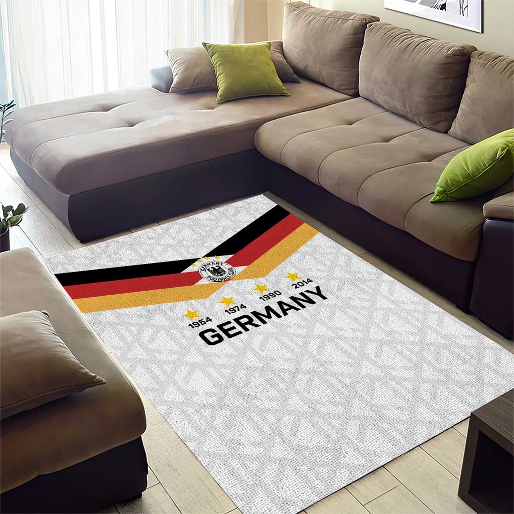 World Football 2026 Germany Area Rug Deutschland 4-Time Champions - Wonder Print Shop
