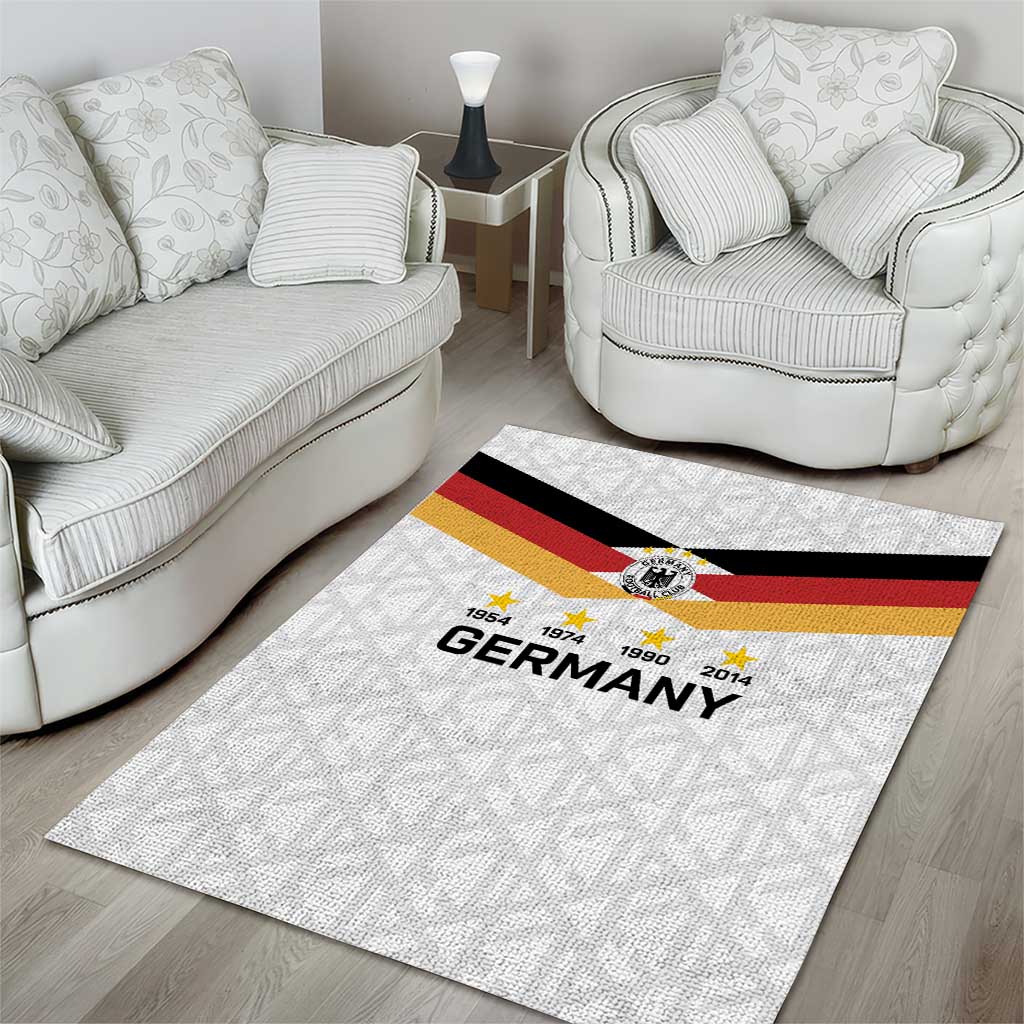 World Football 2026 Germany Area Rug Deutschland 4-Time Champions - Wonder Print Shop
