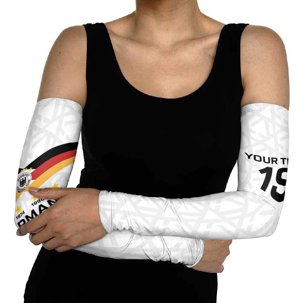 Custom World Football 2026 Germany Arm Sleeves Deutschland 4-Time Champions - Wonder Print Shop