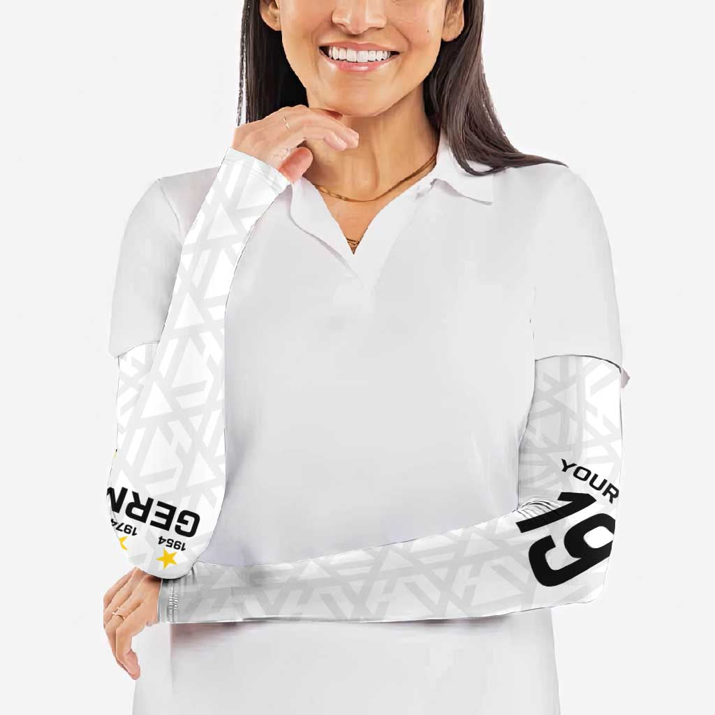 Custom World Football 2026 Germany Arm Sleeves Deutschland 4-Time Champions - Wonder Print Shop