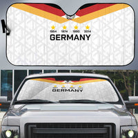 World Football 2026 Germany Auto Sun Shade Deutschland 4-Time Champions - Wonder Print Shop