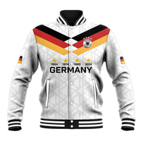 Custom World Football 2026 Germany Baseball Jacket Deutschland 4-Time Champions - Wonder Print Shop