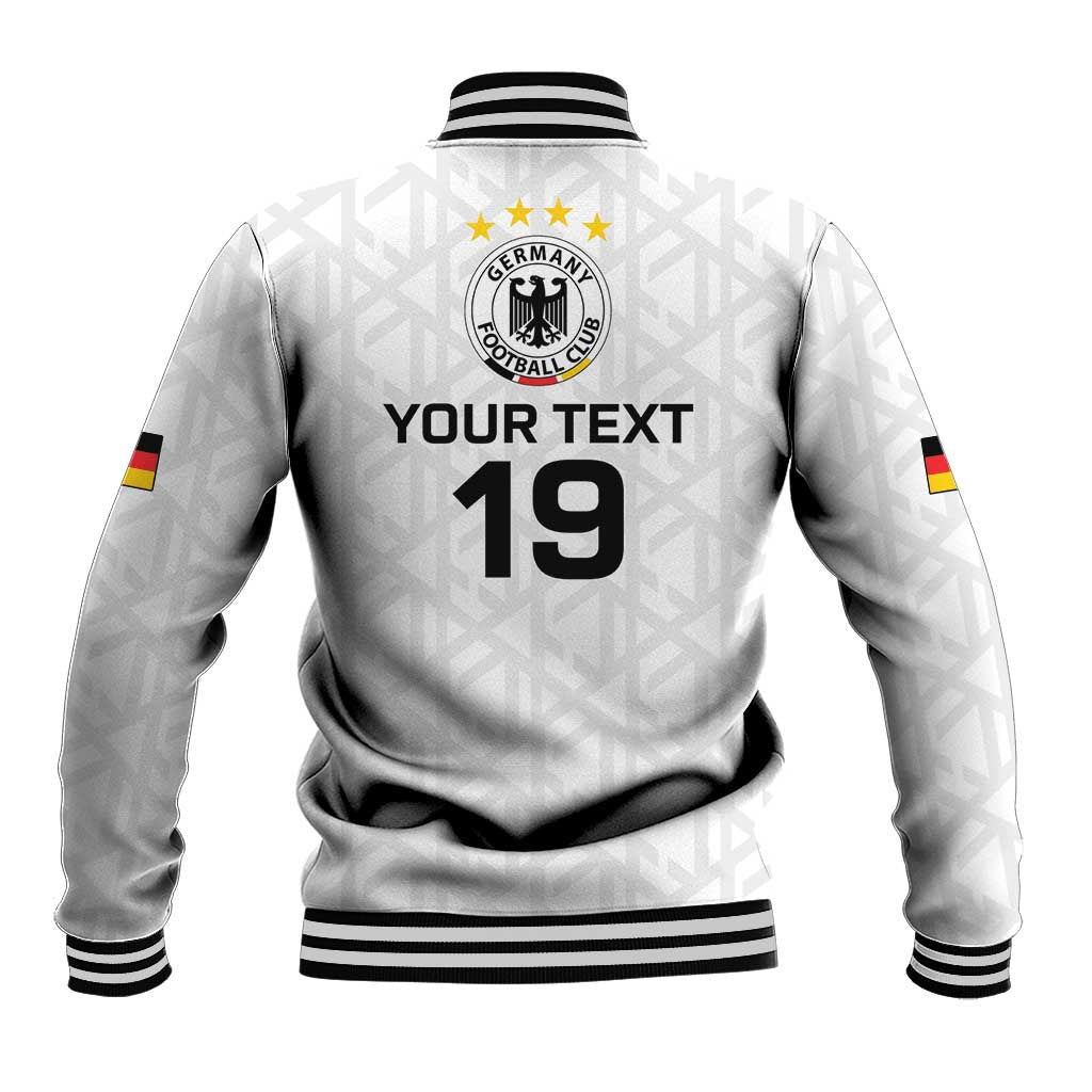 Custom World Football 2026 Germany Baseball Jacket Deutschland 4-Time Champions - Wonder Print Shop