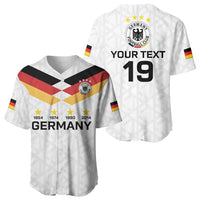 Custom World Football 2026 Germany Baseball Jersey Deutschland 4-Time Champions - Wonder Print Shop
