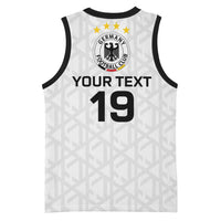 Custom World Football 2026 Germany Basketball Jersey Deutschland 4-Time Champions - Wonder Print Shop