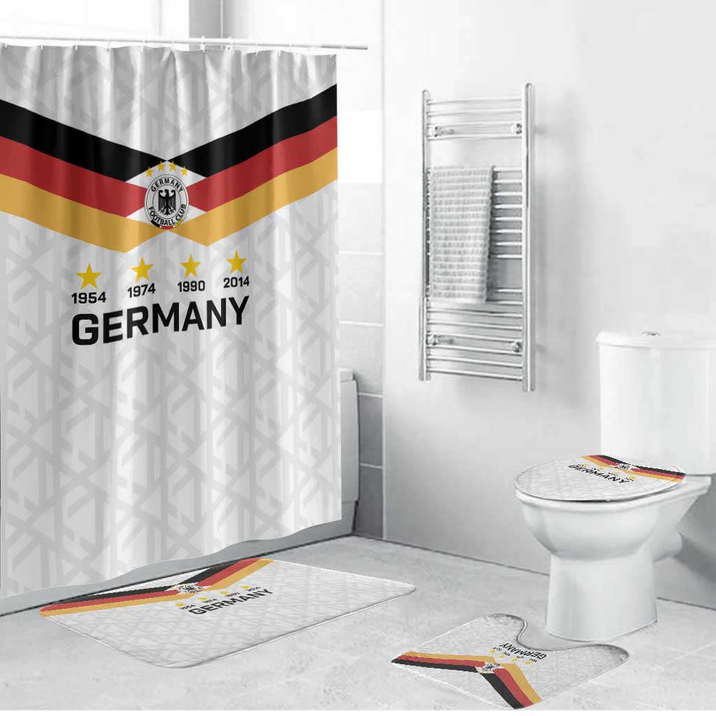 World Football 2026 Germany Bathroom Set Deutschland 4-Time Champions - Wonder Print Shop