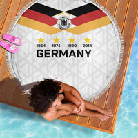World Football 2026 Germany Beach Blanket Deutschland 4-Time Champions - Wonder Print Shop