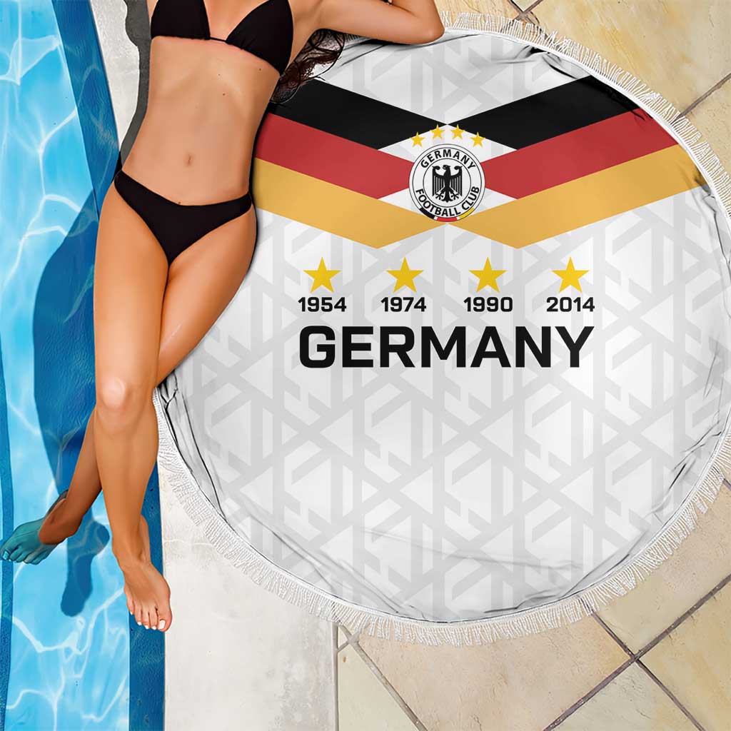 World Football 2026 Germany Beach Blanket Deutschland 4-Time Champions - Wonder Print Shop