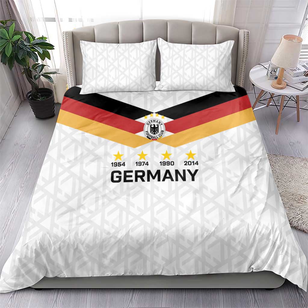 World Football 2026 Germany Bedding Set Deutschland 4-Time Champions - Wonder Print Shop