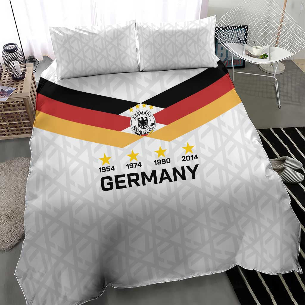 World Football 2026 Germany Bedding Set Deutschland 4-Time Champions - Wonder Print Shop