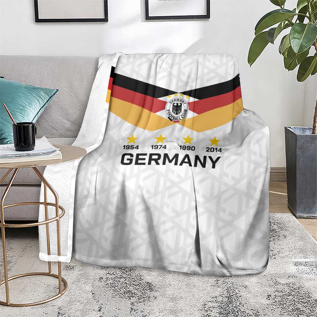 World Football 2026 Germany Blanket Deutschland 4-Time Champions - Wonder Print Shop