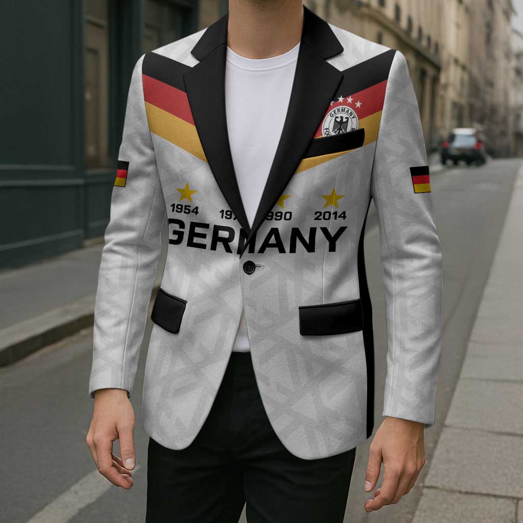 Custom World Football 2026 Germany Blazer Deutschland 4-Time Champions - Wonder Print Shop