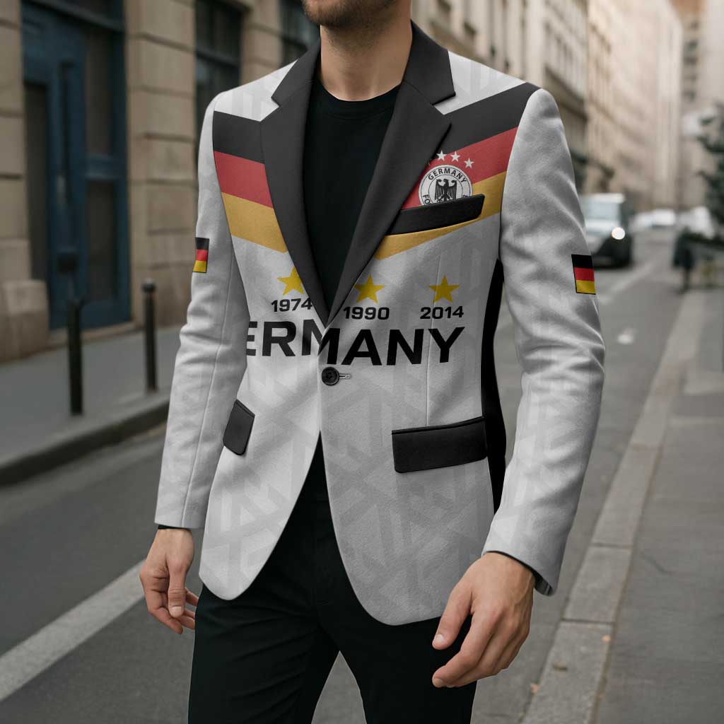 Custom World Football 2026 Germany Blazer Deutschland 4-Time Champions - Wonder Print Shop
