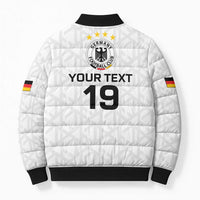 Custom World Football 2026 Germany Bomber Puffer Jacket Deutschland 4-Time Champions - Wonder Print Shop