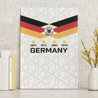 World Football 2026 Germany Canvas Wall Art Deutschland 4-Time Champions - Wonder Print Shop