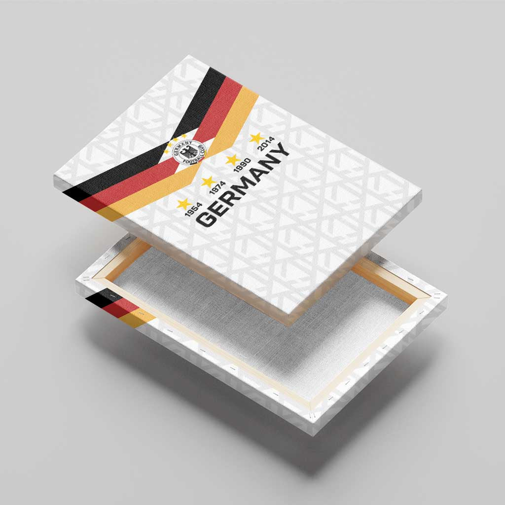 World Football 2026 Germany Canvas Wall Art Deutschland 4-Time Champions - Wonder Print Shop