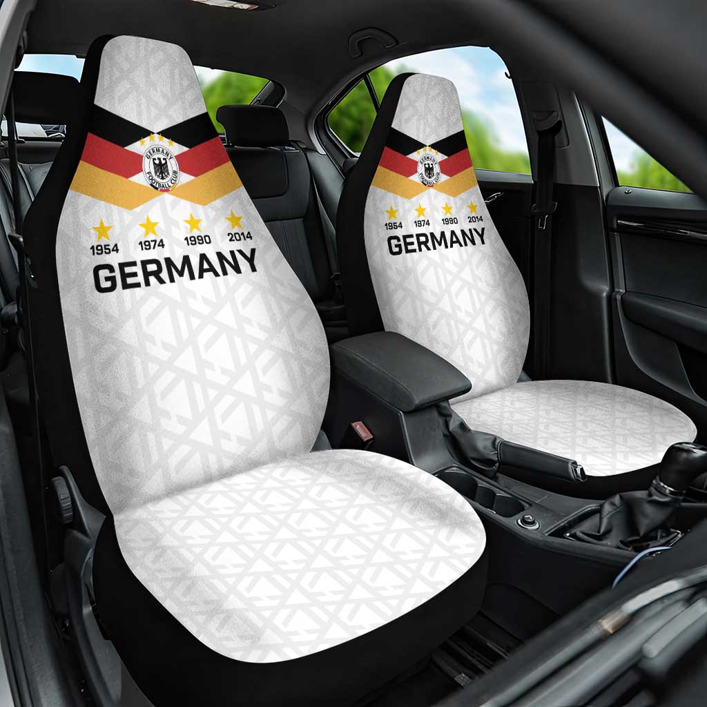 World Football 2026 Germany Car Seat Cover Deutschland 4-Time Champions - Wonder Print Shop