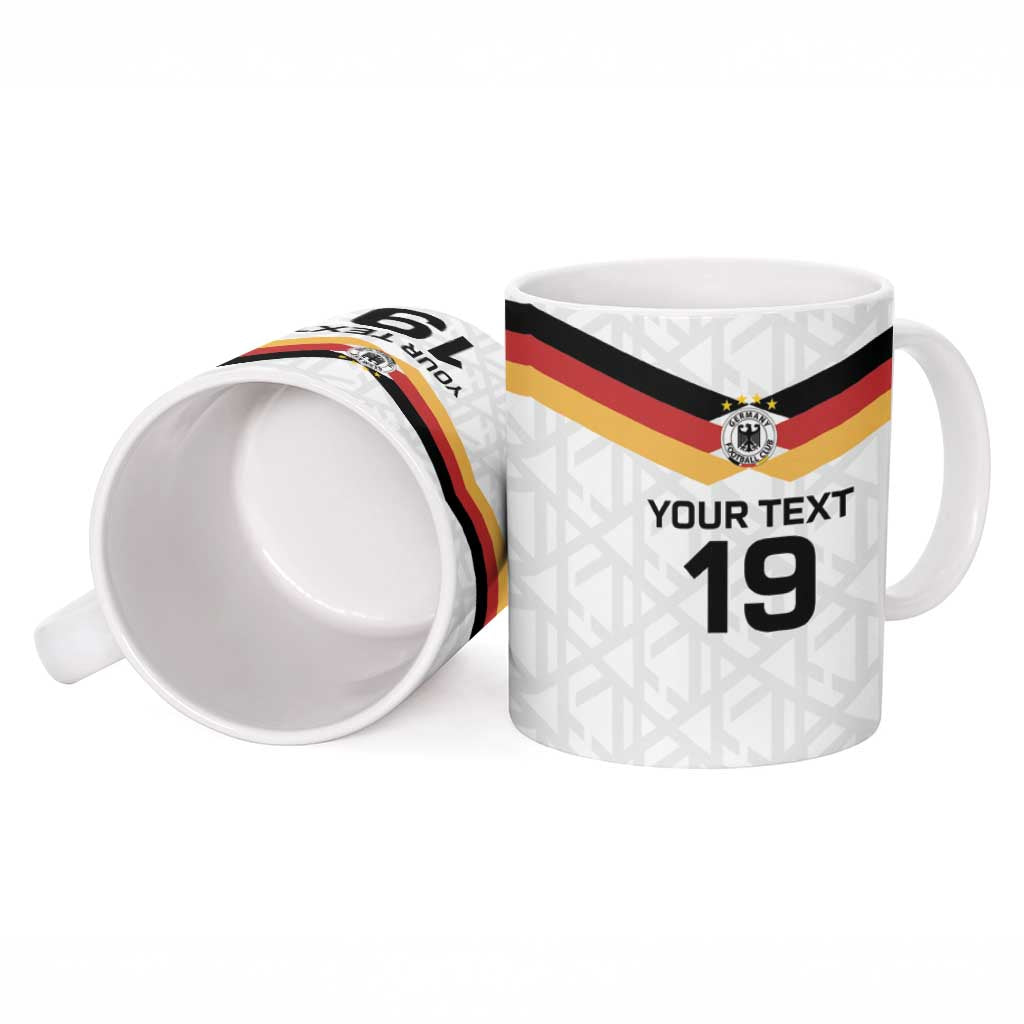 Custom World Football 2026 Germany Ceramic Mug Deutschland 4-Time Champions - Wonder Print Shop