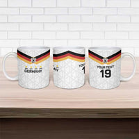 Custom World Football 2026 Germany Ceramic Mug Deutschland 4-Time Champions - Wonder Print Shop