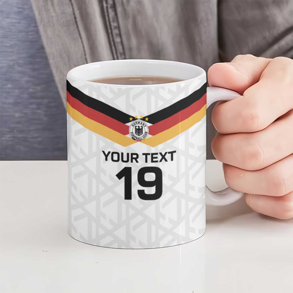 Custom World Football 2026 Germany Ceramic Mug Deutschland 4-Time Champions - Wonder Print Shop