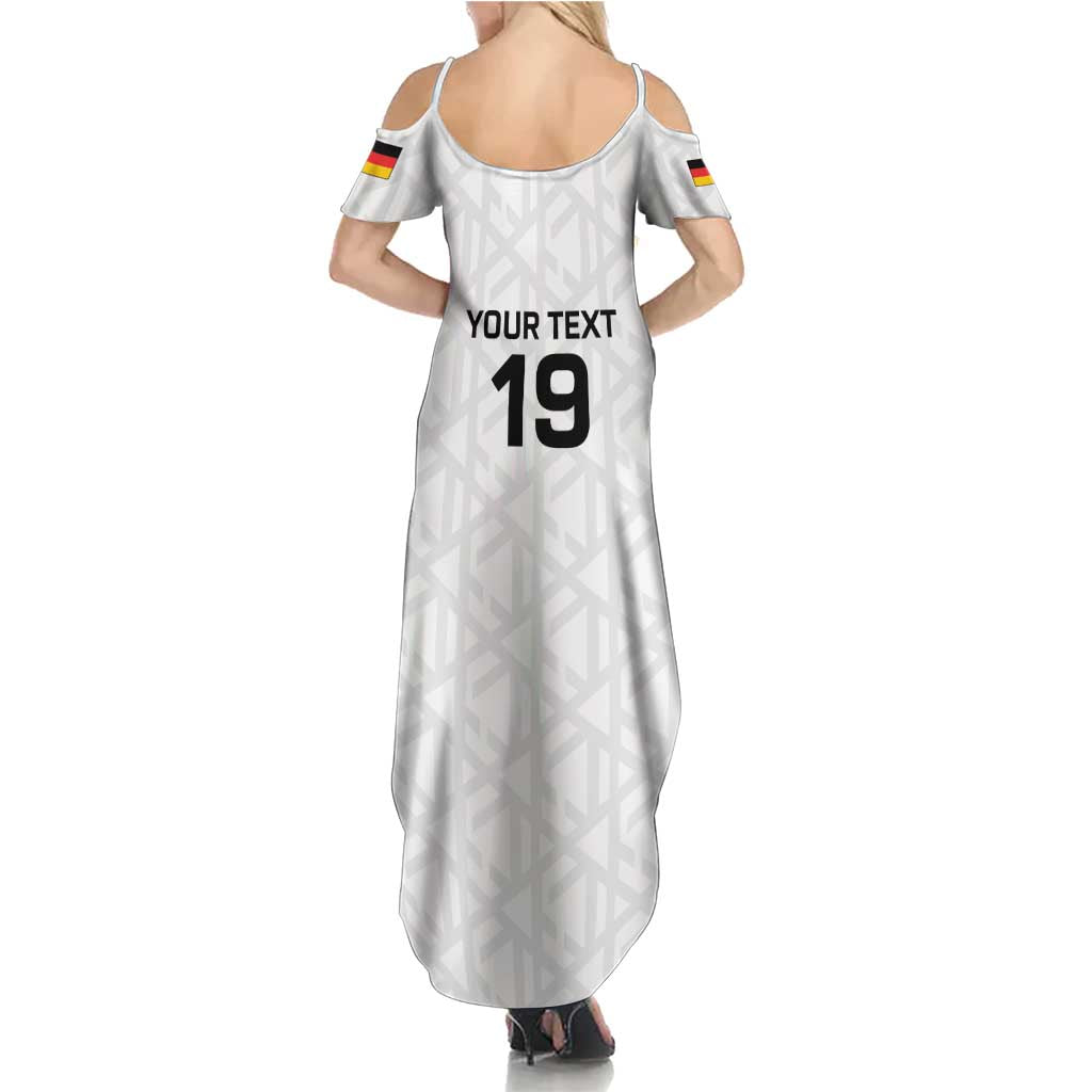 Custom World Football 2026 Germany Family Matching Summer Maxi Dress and Hawaiian Shirt Deutschland 4-Time Champions - Wonder Print Shop