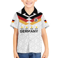 Custom World Football 2026 Germany Family Matching Summer Maxi Dress and Hawaiian Shirt Deutschland 4-Time Champions - Wonder Print Shop