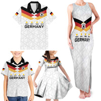 Custom World Football 2026 Germany Family Matching Tank Maxi Dress and Hawaiian Shirt Deutschland 4-Time Champions - Wonder Print Shop