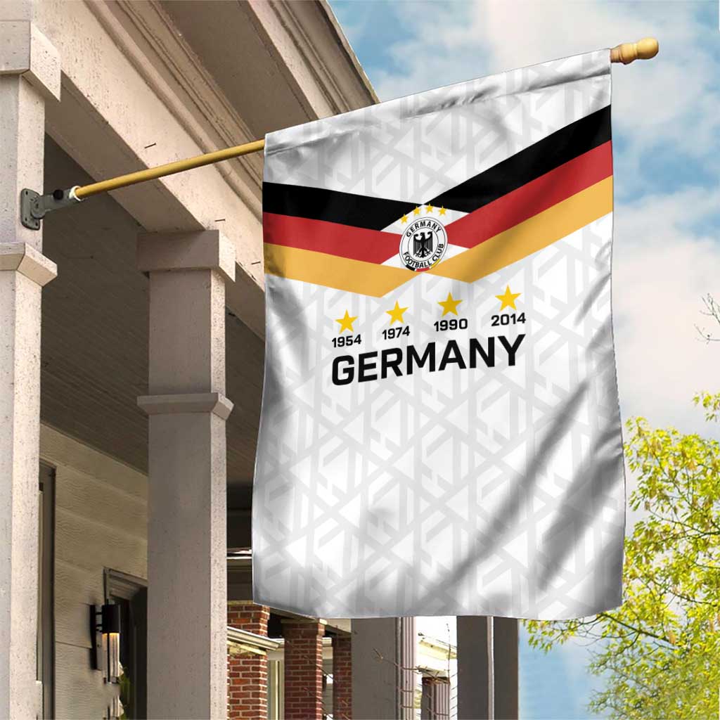 World Football 2026 Germany Garden Flag Deutschland 4-Time Champions - Wonder Print Shop