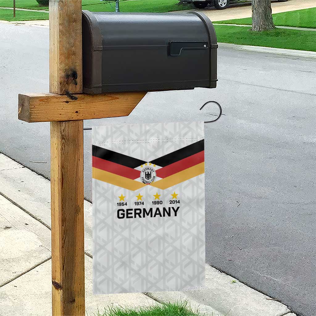 World Football 2026 Germany Garden Flag Deutschland 4-Time Champions - Wonder Print Shop