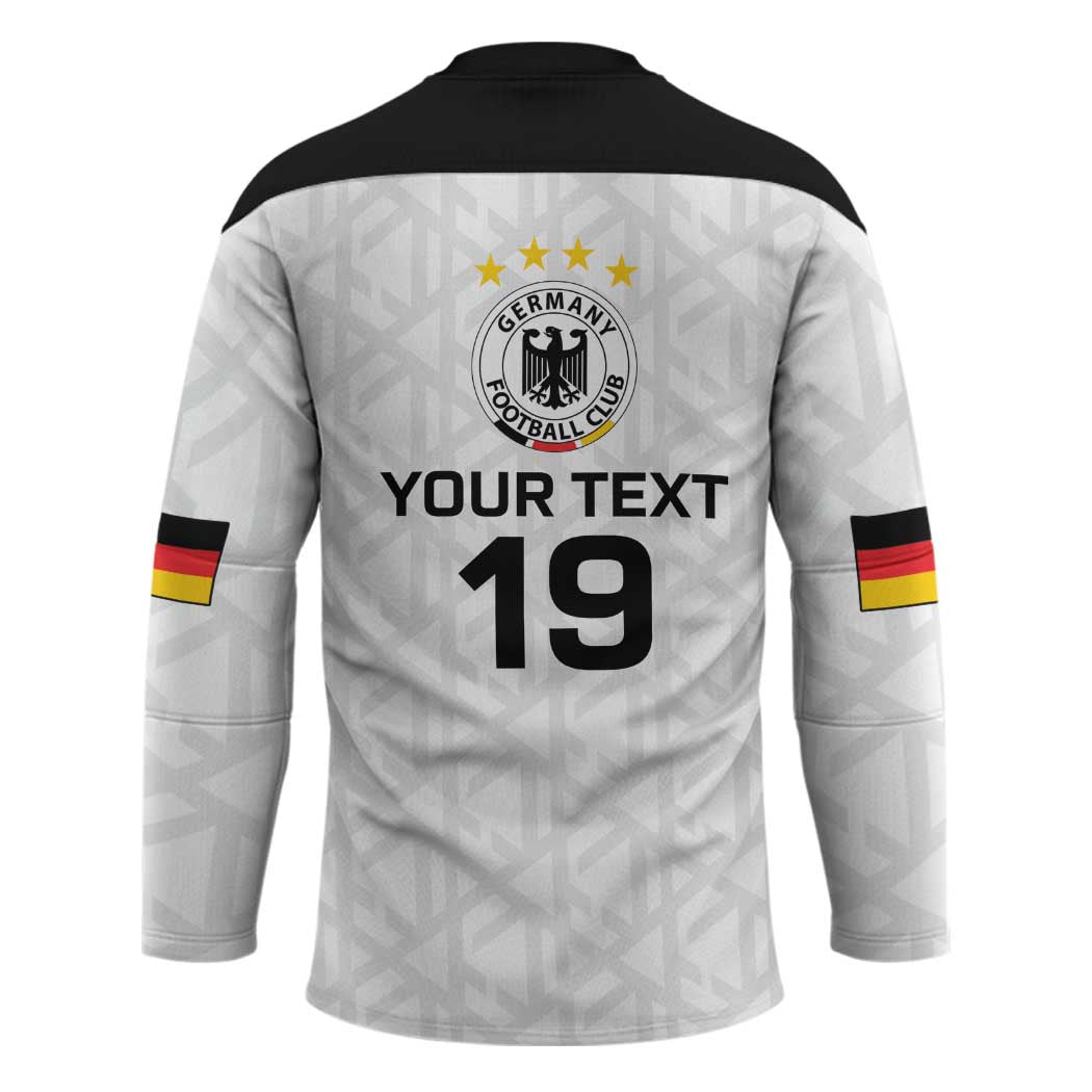 Custom World Football 2026 Germany Hockey Jersey Deutschland 4-Time Champions - Wonder Print Shop