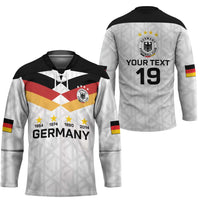 Custom World Football 2026 Germany Hockey Jersey Deutschland 4-Time Champions - Wonder Print Shop