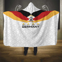 World Football 2026 Germany Hooded Blanket Deutschland 4-Time Champions - Wonder Print Shop