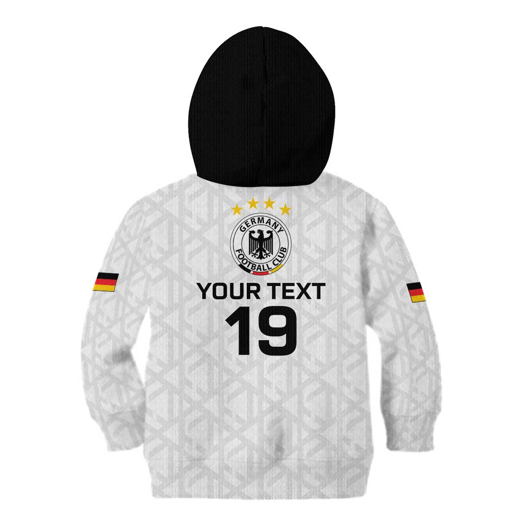 Custom World Football 2026 Germany Kid Hoodie Deutschland 4-Time Champions - Wonder Print Shop