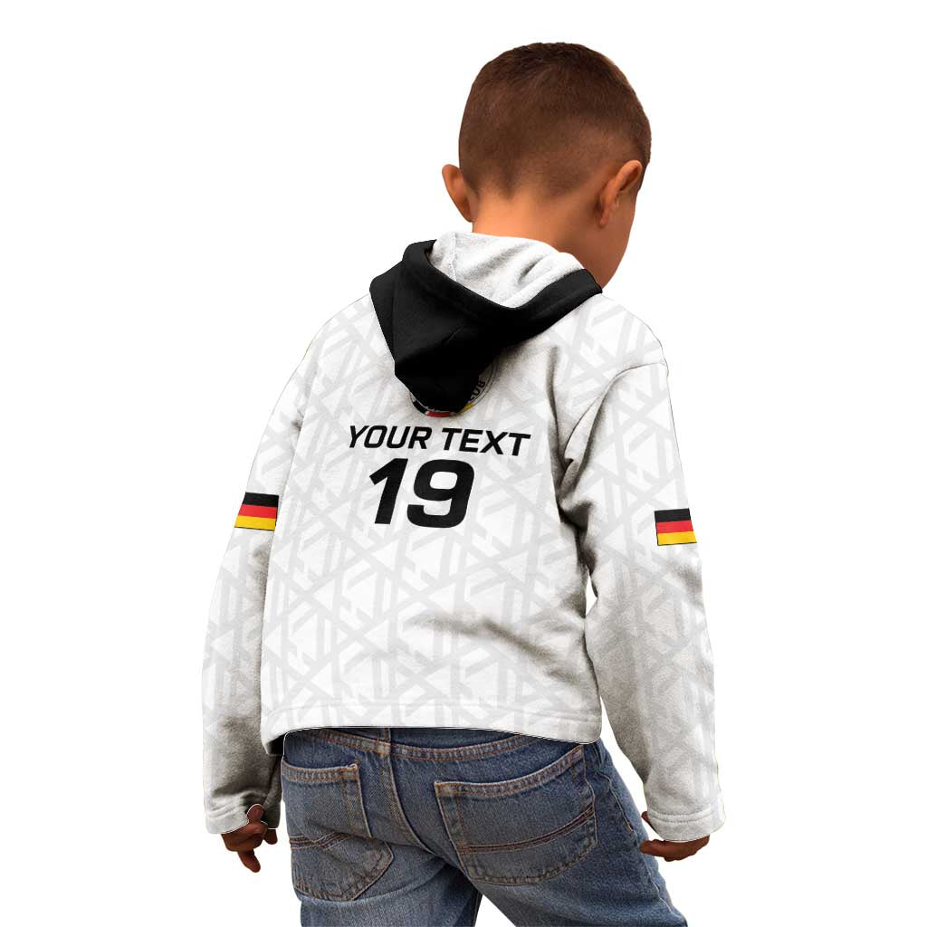Custom World Football 2026 Germany Kid Hoodie Deutschland 4-Time Champions - Wonder Print Shop