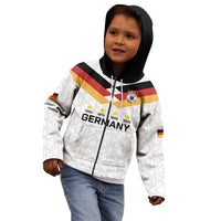 Custom World Football 2026 Germany Kid Hoodie Deutschland 4-Time Champions - Wonder Print Shop