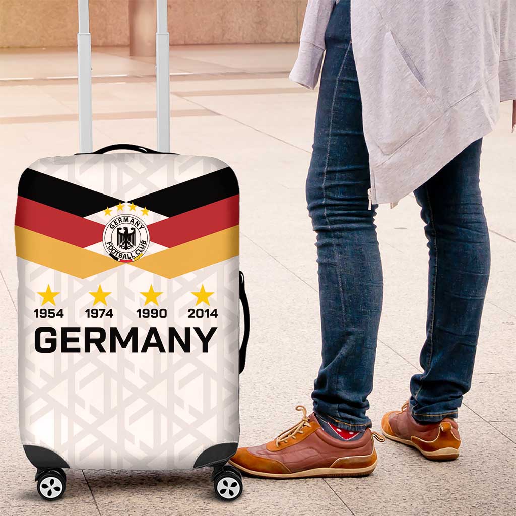 World Football 2026 Germany Luggage Cover Deutschland 4-Time Champions - Wonder Print Shop