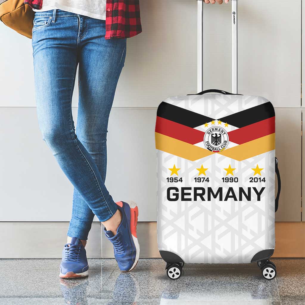 World Football 2026 Germany Luggage Cover Deutschland 4-Time Champions - Wonder Print Shop