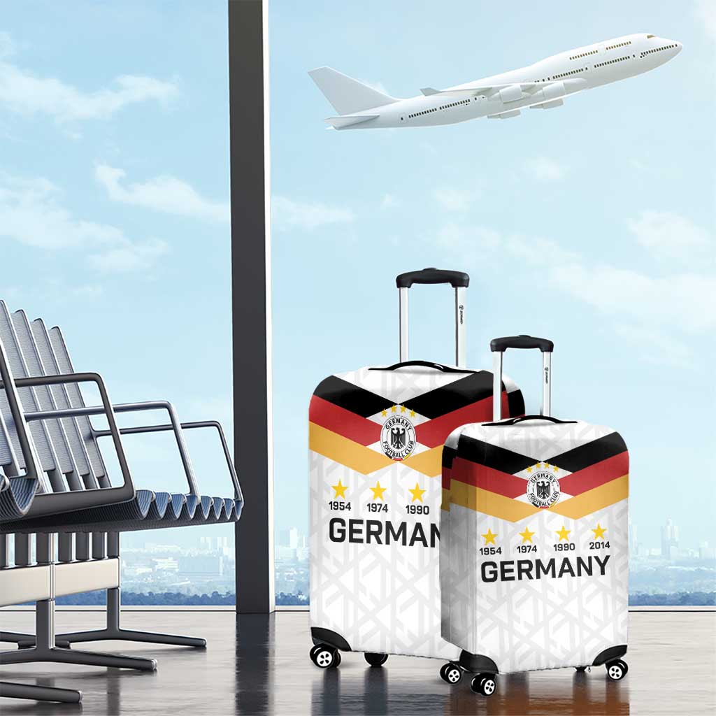 World Football 2026 Germany Luggage Cover Deutschland 4-Time Champions - Wonder Print Shop