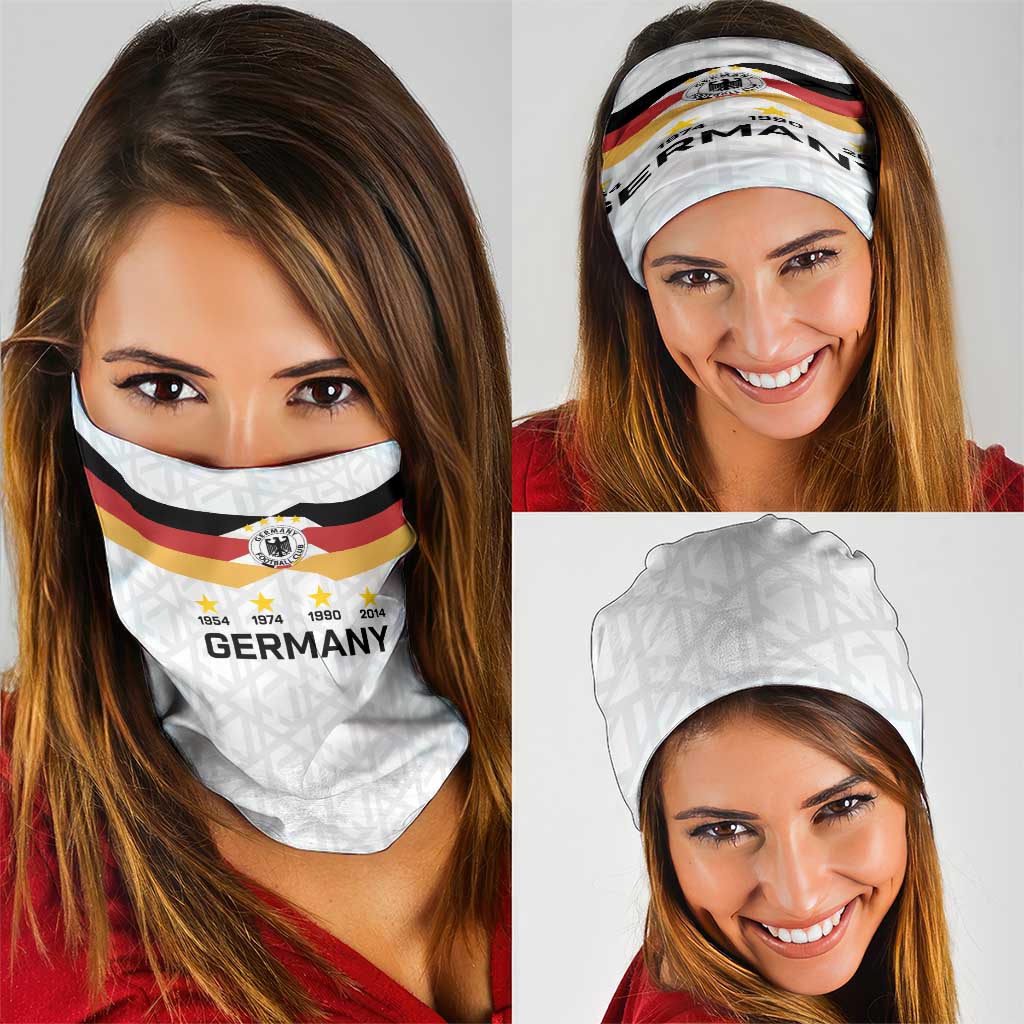 World Football 2026 Germany Neck Gaiter Deutschland 4-Time Champions - Wonder Print Shop