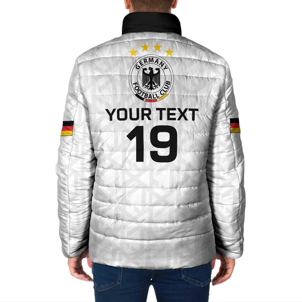 Custom World Football 2026 Germany Padded Jacket Deutschland 4-Time Champions - Wonder Print Shop