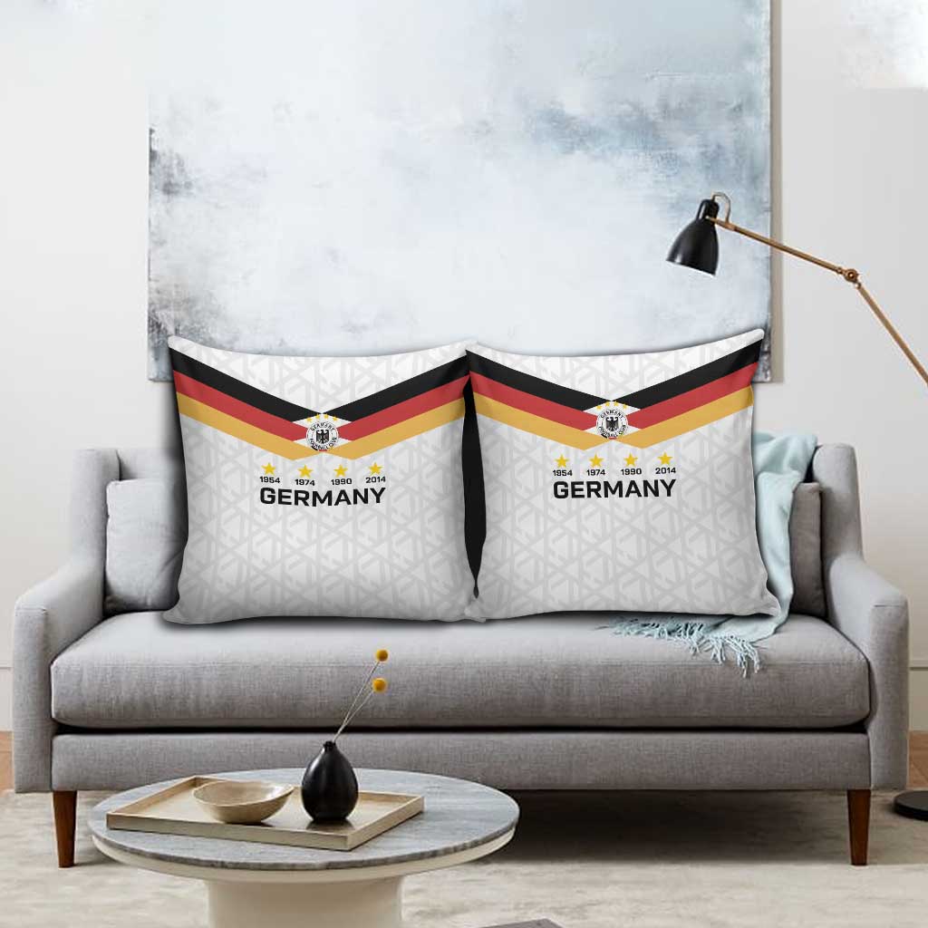 World Football 2026 Germany Pillow Cover Deutschland 4-Time Champions - Wonder Print Shop