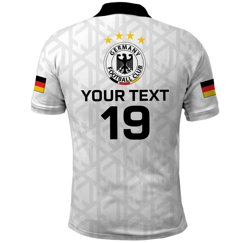 Custom World Football 2026 Germany Polo Shirt Deutschland 4-Time Champions - Wonder Print Shop