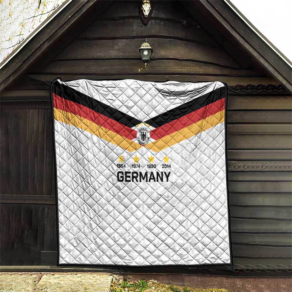 World Football 2026 Germany Quilt Deutschland 4-Time Champions - Wonder Print Shop