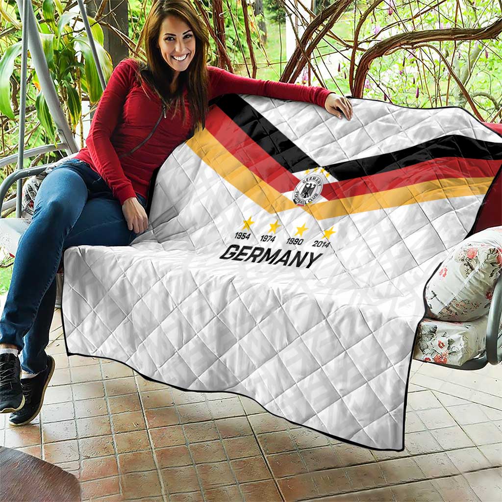 World Football 2026 Germany Quilt Deutschland 4-Time Champions - Wonder Print Shop