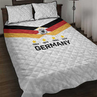 World Football 2026 Germany Quilt Bed Set Deutschland 4-Time Champions - Wonder Print Shop
