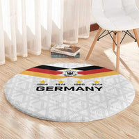 World Football 2026 Germany Round Carpet Deutschland 4-Time Champions - Wonder Print Shop