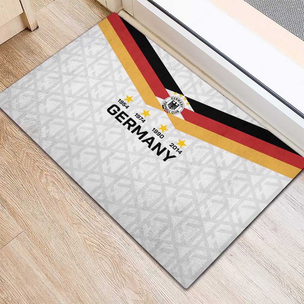 World Football 2026 Germany Rubber Doormat Deutschland 4-Time Champions - Wonder Print Shop