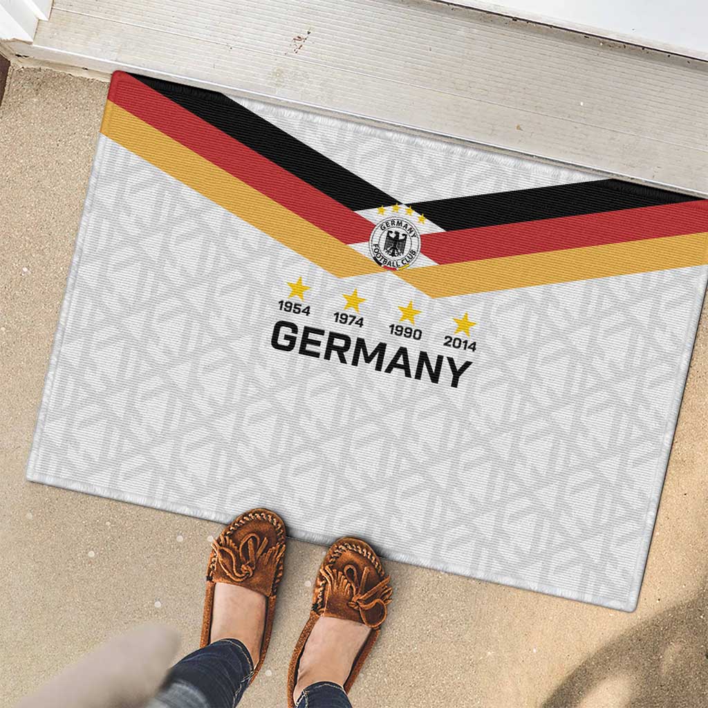 World Football 2026 Germany Rubber Doormat Deutschland 4-Time Champions - Wonder Print Shop