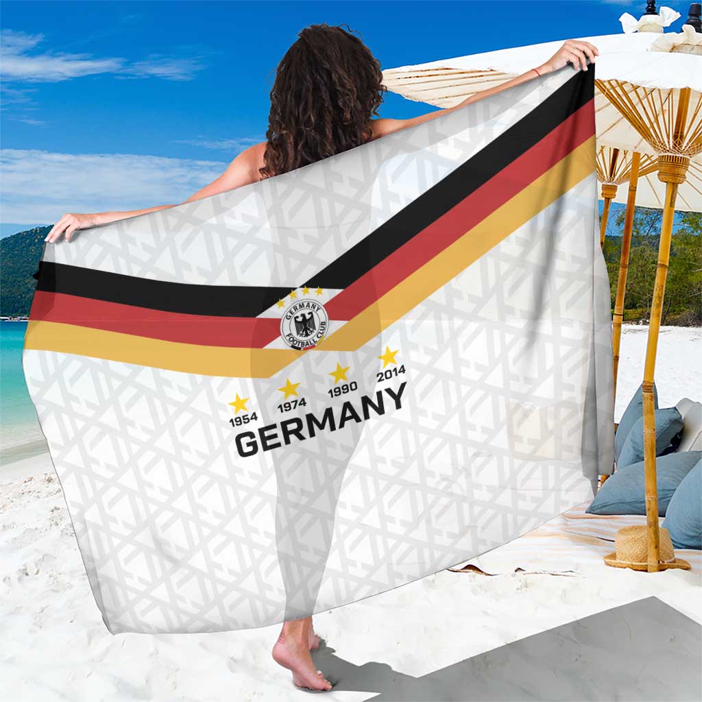 World Football 2026 Germany Sarong Deutschland 4-Time Champions - Wonder Print Shop