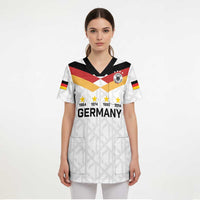 Custom World Football 2026 Germany Scrub Top Deutschland 4-Time Champions - Wonder Print Shop